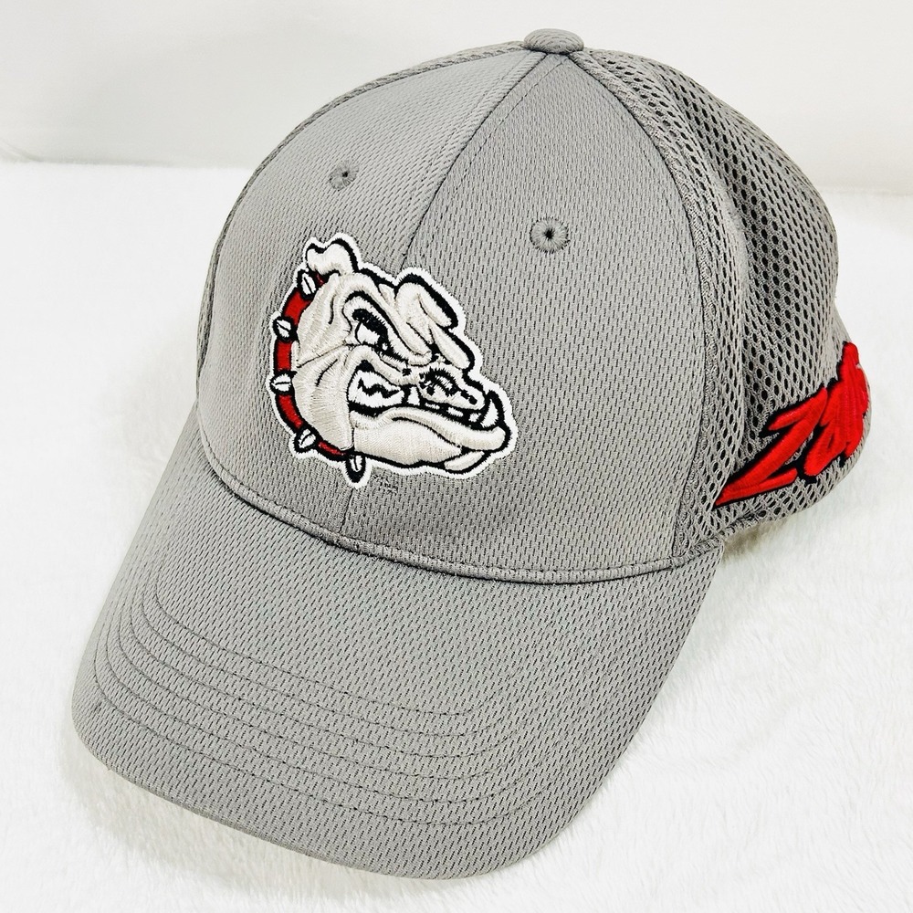 Gonzaga Bulldogs Captivating Mesh Hat Cap Adjustable Strapback NCCA Gray